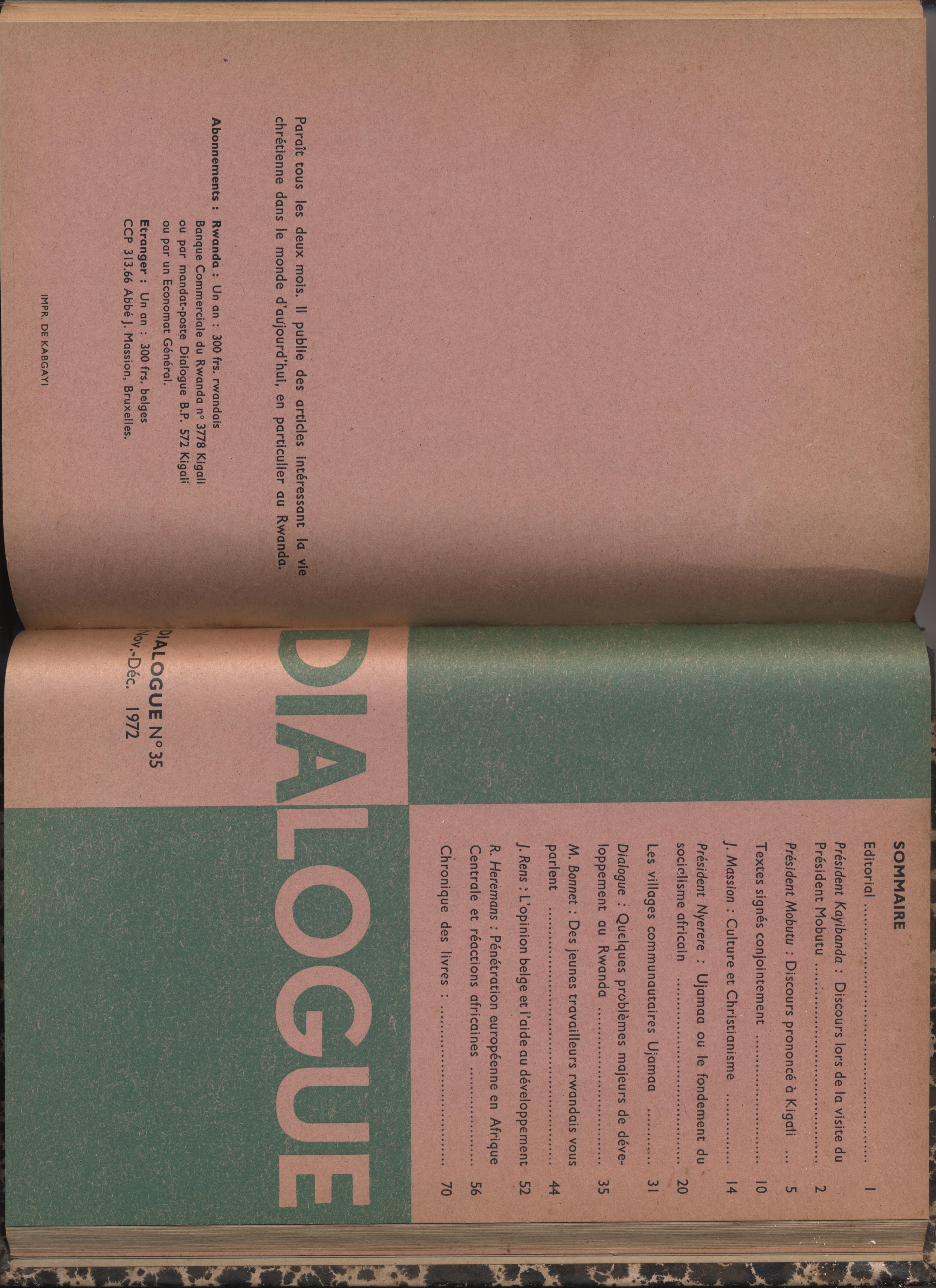 DIALOGUE NO.35
