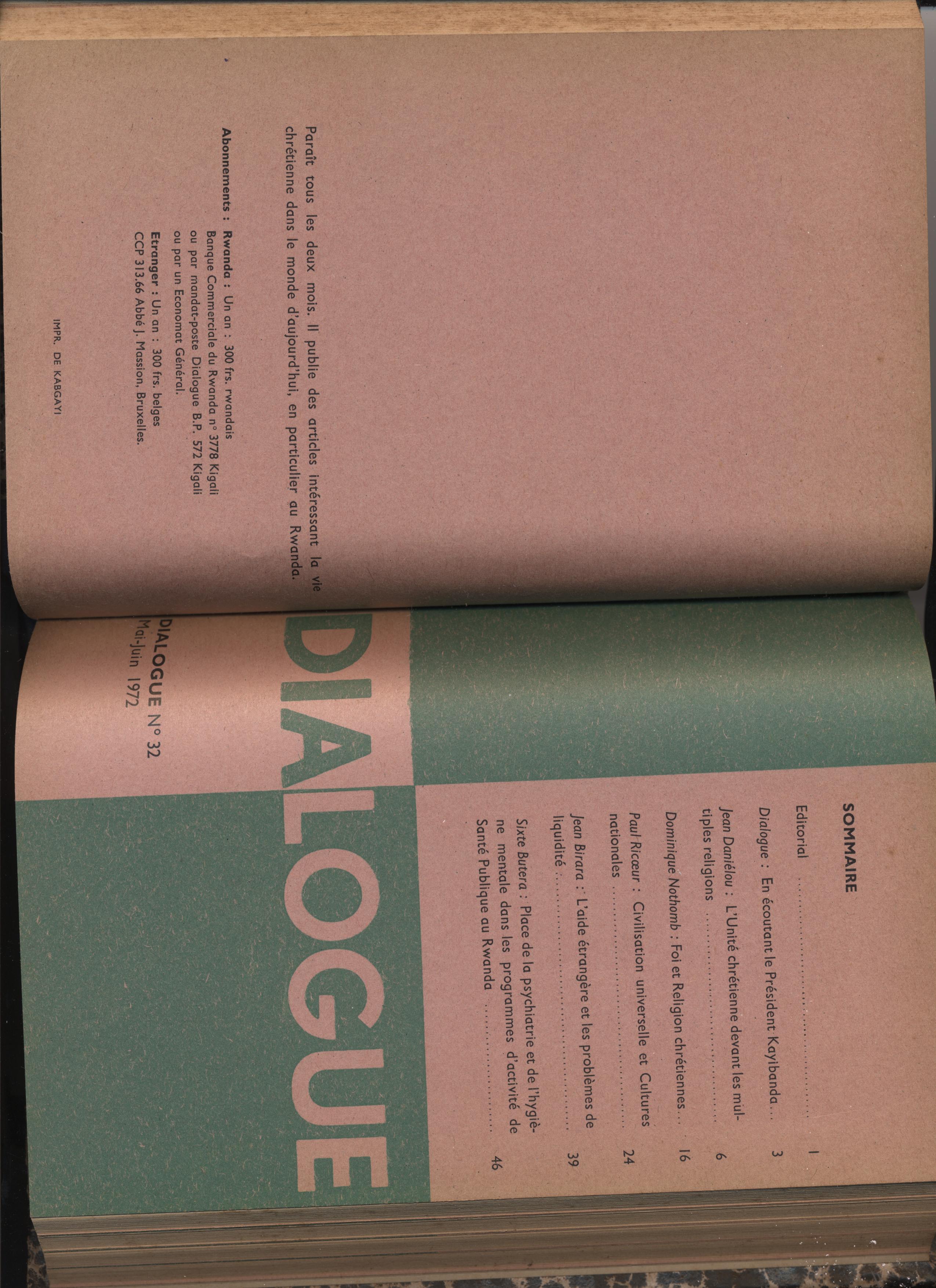 DIALOGUE NO.32